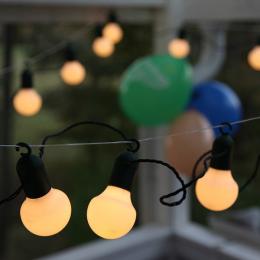 Angebot für LED Partylichterkette - 20 warmweiße LED - L: 5,7m - grünes Kabel -...  , 1 ct, Bereich Themen>Grill- & Gartenparty>Partybeleuchtung, 2 Werktage -  jetzt kaufen.