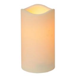 LED Stumpenkerze Paul - flackernde LED - H: 15cm - Batteriebetrieb ...