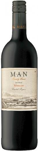 MAN Vintners Jan Fiskaal Merlot Jg. 2022 Cuvee aus 85 Proz. Merlot, 8 Proz. Malbec, 7 Proz. andere 15 Monate in amerik. Barriques ausgebaut