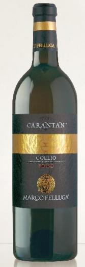 Marco Felluga Carantan DOC Collio Rosso Jg. 2015 Cuvee aus 50 Proz. Merlot, 40 Proz. Cabernet Franc, 10 Proz. Cabernet Sauvignon, 12 Monate in kleine Eichenfässern gereift