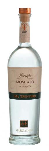 Marzadro Grappa Monovitigno Moscato