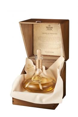 Mazzetti Grappa Decantore Moscato aged 0,7 l in Holzkiste