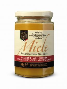 Miele di millefiori biologico 250 g Glas Adi