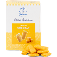 Mini Crêpe Dentelle mit Cheddar
