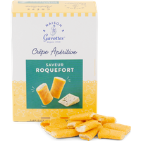 Mini Crêpe Dentelle mit Roquefort