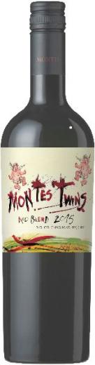 Montes Chile Montes Twins Red Blend Jg. 2019-20 Cuvee aus 35 Proz. Cabernet Sauvignon, 30 Proz. Syrah, 25 Proz. Carmenere, 10 Proz. Tempranillo