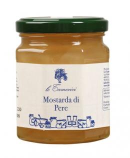 Mostarda di pere 120 g Glas Le Tamerici