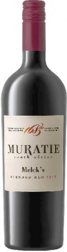 Muratie Estate Melcks Blended Red Jg. Cuvee aus Shiraz. Merlot, Mourvedre, Petit Verdot 16 Monate im Barrique gereift