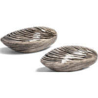 Muscheln Salz- und Pfefferstreuer 7.5 x 4.5 x 3 cm