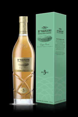 Nardini Grappa Riserva Selezione 3 anni in Holzkiste