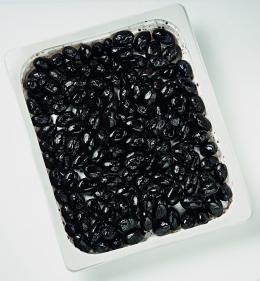 Olive Nere al Forno 800 g Schale DIGE gebackene schwarze Oliven