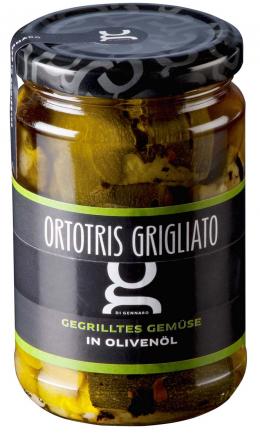 Ortotris grigliato 314 ML Glas DIGE Gegrilltes Gemüsedreierlei in Olivenöl