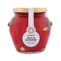 Pelagonia - Roasted Red Peppers 560g - Geröstete rote Paprikastreif...