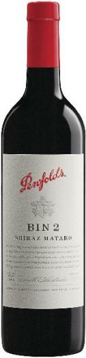 Penfolds Bin 2 Shiraz Mataro Jg. 2019 Cuvee aus 82 Proz. Shiraz, 18 Proz. Mataro 8 Monate in franz. Eiche gereift limitiert