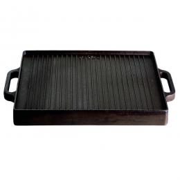 Angebot für Plancha Grillplatte - mit 2 Griffen - Gusseisen - Wendeplatte gerif...  , 1 ct, Bereich Themen>Dutch Oven, 2 Werktage -  jetzt kaufen.