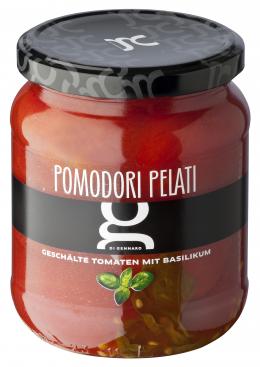 Pomodori Pelati con Basilico 580 ml DIGE Geschälte Tomaten