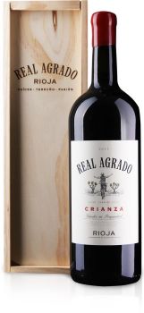Real Agrado Crianza Rioja Magnum in Holzkiste