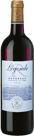 Rothschild Legende Bordeaux rouge AOP Jg. 2018 Cuvee aus 60 Proz. Cabernet Sauvignon, 40 Proz. Merlot im Holzfass gereift