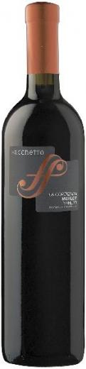 Sacchetto La Cortigiana Merlot Veneto IGT Jg. 2023 Cuvee aus 85 Proz. Merlot, 15 Proz. Cabernet Sauvignon, im Holzfass ausgebaut