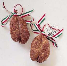 Salame Palle di Nola ca. 300 -400 gr. Villani Salami aus Schweineschulter  ( Kühlartikel)