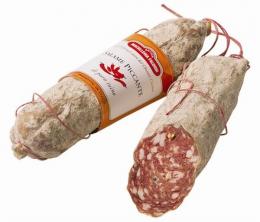 Salamino Piccante ca. 350 gr Falorni Toskan. Salami Pikant  ( Kühlartikel)
