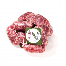 Salsiccia di suino con Rosmarin  4 x 75 g = 300 g Beutel Salcis  ( Kühlartikel)  ( Kühlartikel)