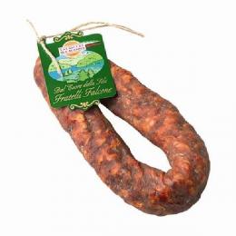 Salsiccia stagionata piccante D.O.P. ca. 350 gr. Salumificio Sila  ( Kühlartikel)