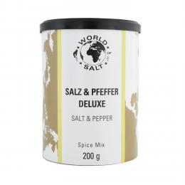 Salz & Pfeffer Gewürzmischung Deluxe, 200g - World of Salt