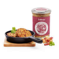 Semmelknödel mit Speck im Glas