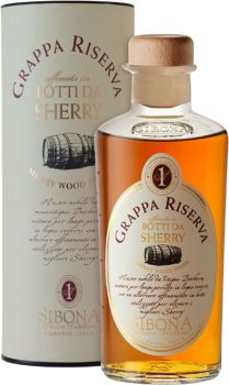 Sibona Grappa Riserva Botti da Sherry 0,5 l