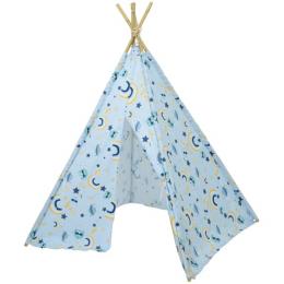 Spielzelt INDIA - Tipi Zelt für Kinder - Polyester - L: 1,20m - H: ...
