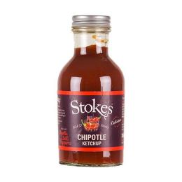 STOKES Chipotle Ketchup 245ml - Mit geräucherten Chllischoten - fru...