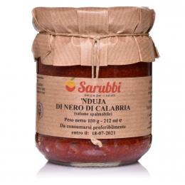Streichwurst mit Chili (dunkel) - Nduja Di Nero Di Calabria