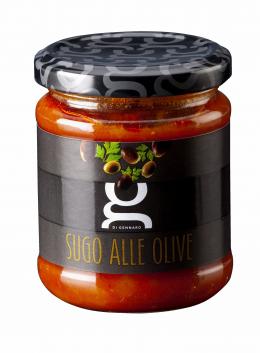 Sugo alle Olive 212 ml DIGE - Tischfertige Tomatensauce mit Oliven