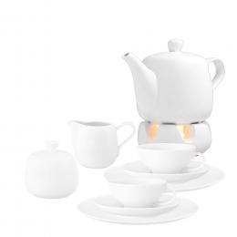 Tee-Service 10tlg. Obertasse 0,14 l Liberty Weiß