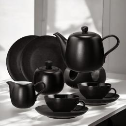 Tee-Service 10tlg. Obertasse klein Liberty Velvet Black