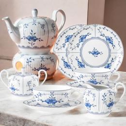 Tee-Service 10tlg. Tasse klein Amina - Strohblume