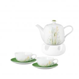 Tee-Service 6tlg. Obertasse 0,28 l, Untertasse grün Liberty Meadow Grasses