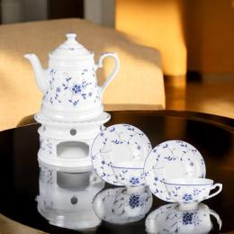 Tee-Service 6tlg. Teekanne 1,0 l, Tasse 0,14 l - Worpswede Greetsiel