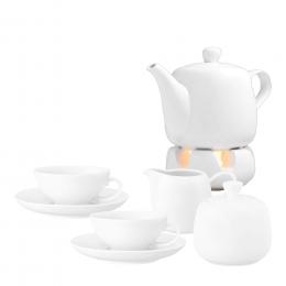 Tee-Service 8tlg. Obertasse 0,14 l Liberty Weiß