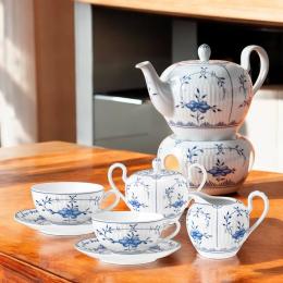 Tee-Service 8tlg. Tasse klein Amina - Strohblume