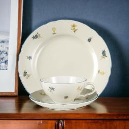 Teegedeck 0,13l 3tlg. Marie-Luise Streublume