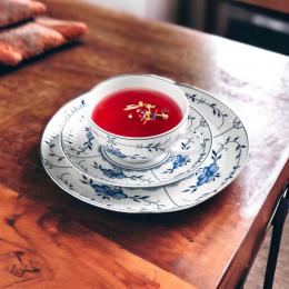 Teegedeck 0,22l 3tlg. Amina - Strohblume