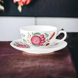 Teetasse 0,14l 2tlg. Amina - Ostfriesenrose