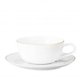 Teetasse 0,28 l 2tlg. Liberty Goldrand
