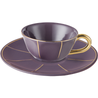 Teetasse violett Vintage Bitossi  Ø 10,6cm