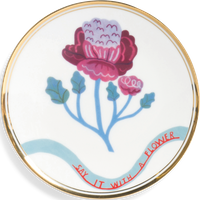 Teller klein Geranie Bitossi  15 cm