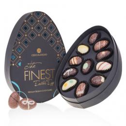 The Finest Easter Egg – Blue Mini - eiförmige Schachtel mit 11 Osterei-Pralinen