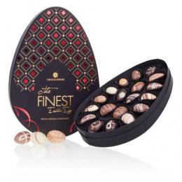 The Finest Easter Egg – Red - Osterei-Pralinen - 19 Schoko-Ostereier in eleganter Verpackung
