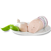 Trüffelleberwurst, kleinim Stück